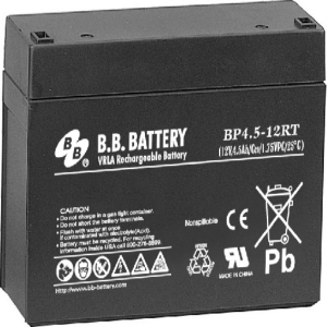 美美BB电池BP4.5-12RT丨BB蓄电池12V4.5Ah通用系列