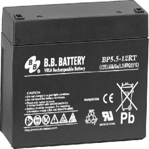 美美BB电池BP5.5-12RT丨BB蓄电池12V5.5Ah通用系列